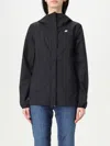 K-way Madalina Bonded Jersey Jacket In Black