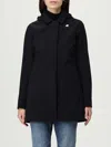K-way Jacket Marguerite Eco Stretch Dot V Usy Black Pure In Black