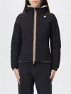 K-way Jacket  Woman Color Black In Black