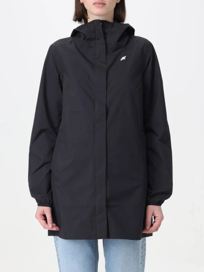 K-way Sophie Soft Touch Marmot Clothing In Black