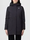 K-way Jacket  Woman Color Black In Blue