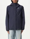 K-way Marguerite Stretch Dot Jacket In Blue