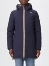 K-way Jacket  Woman Color Blue In Blue