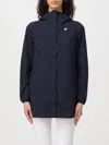 K-way Sophie Hat Casual Jacket In Blue