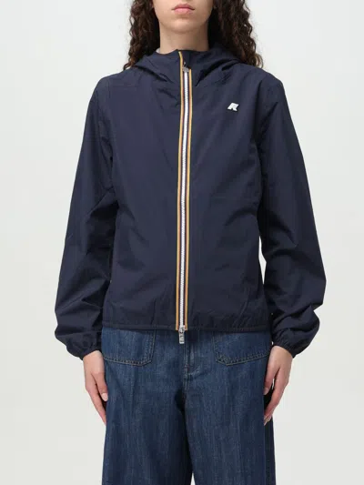 K-WAY JACKET K-WAY WOMAN COLOR BLUE,427441009
