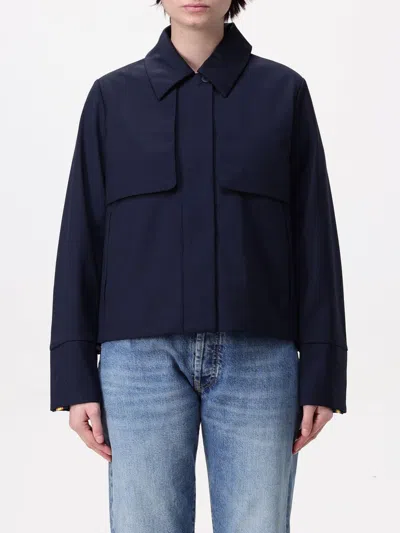 K-way Jacket  Woman Color Blue In Blau