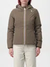 K-way Jacket  Woman Color Brown In Braun
