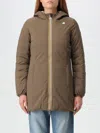 K-way Jacket  Woman Color Brown In Braun