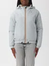 K-way Jacket  Woman Color Grey In Gray