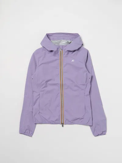 K-way Jacket  Woman Color Lilac In Lilla