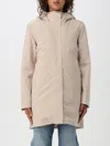 K-way Jacket  Woman Color Pink In Beige