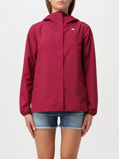 K-way Jacket  Woman In Red