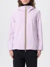 K-way Jacket  Woman Color Violet In Pink