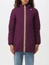 K-way Jacket  Woman Color Violet In Violett