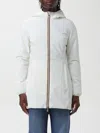 K-way Jacket  Woman Color White In Weiss