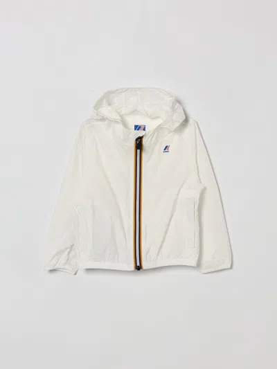 K-way Jacket Kids  In White