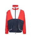 K-way Colour-block Jacket In Multicolour