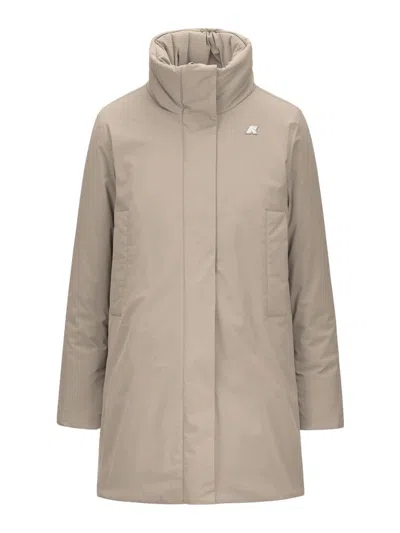 K-way Jacket In Neutral