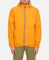 K-way Stretch Dot Lightweight Hooded Jacket In Orange