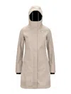 K-way Parka Denise St Warm Double Beige In Neutral