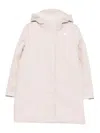K-way Jacket With Hood In Neutral