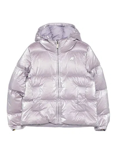 K-way Kids' Jacket With Hood In Purple