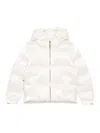 K-way Hooded Jacket In White
