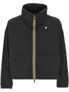 K-way K Way Aubette Memory Touch Black Jacket