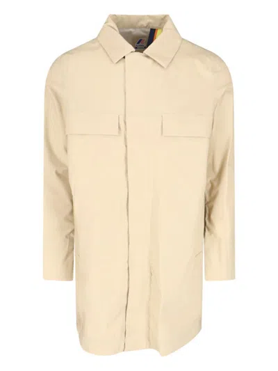 K-way Jackets In Beige