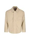 K-way Orion' Zip Jacket - Beige In Beige