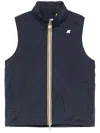 K-way Blue 'valen' Vest In Blue