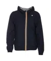 K-way Jack St Thermo Reversibile Jacket In Blue