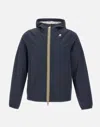 K-way Amaury Stretch Nylon Jersey In Blue