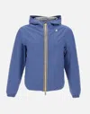 K-way Le Vrai 3.0 Claude Windbreaker In Blue