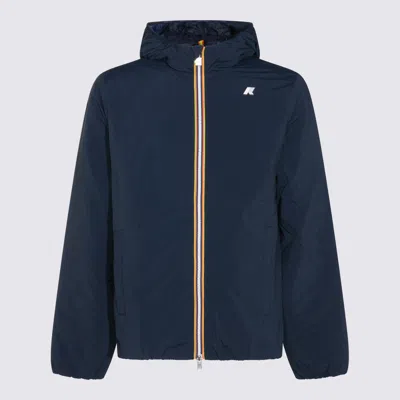 K-WAY JACKETS BLUE DEPTH