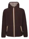 K-way Jack St Thermo Double Down Jacket In Brown