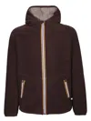 K-way Jack St Thermo Double Down Jacket In Brown