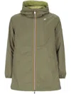 K-way Sophie Plus.2 Double Down Jacket In Green