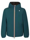 K-way Jack St Warm Reversible Jacket In Green