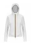 K-way White 'divine' Jacket In White