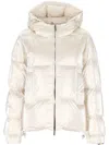 K-way Lethille Thermo Pearly White Gardenia Combo Jacket In White
