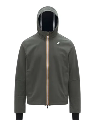 K-way Jacko Bonded Jacket In Green