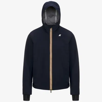 K-way Jacko Bonded Jersey In Blue