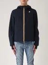 K-way Jacko Bonded Jersey Jacket In Black