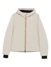K-way Jacko Hooded Jacket In Neutral