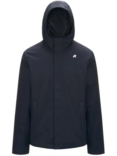 K-way Jacko Twill Marmot Clothing In Black
