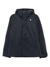K-way Jacko Twill Marmotta Jacket In Blue