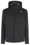 K-way Justin Jacket In Black P Blue A