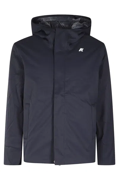 K-way Jacko Twill Marmotta In Blue