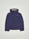 K-way Jacko Twill Marmotta Jacket In Blue